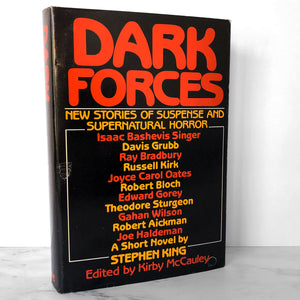 Dark Forces: New Stories of Suspense and Supernatural Horror [1980 HARDCOVER HORROR ANTHOLOGY]