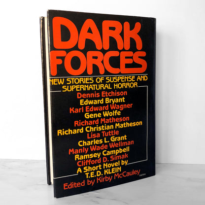 Dark Forces: New Stories of Suspense and Supernatural Horror [1980 HARDCOVER HORROR ANTHOLOGY]