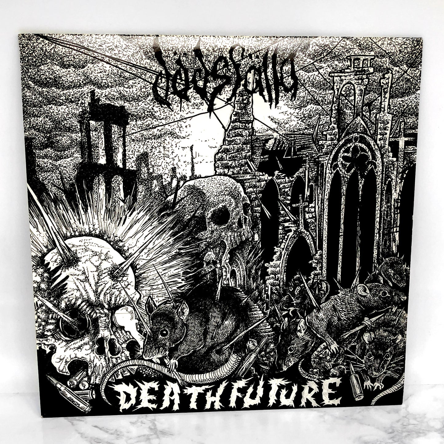 Dödsfälla ‎– Death Future [VINYL LP] 2009 • Bad People Records