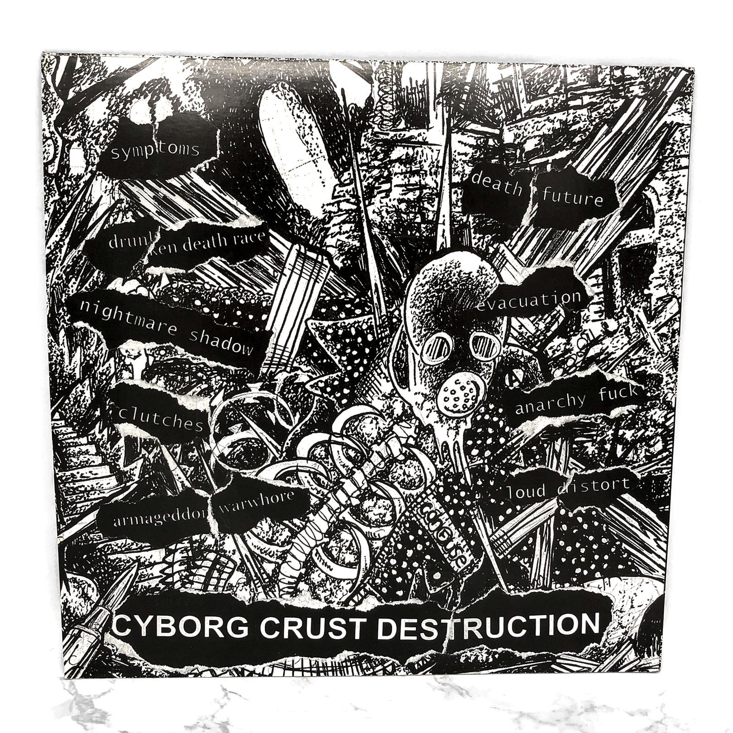 Dödsfälla ‎– Death Future [VINYL LP] 2009 • Bad People Records