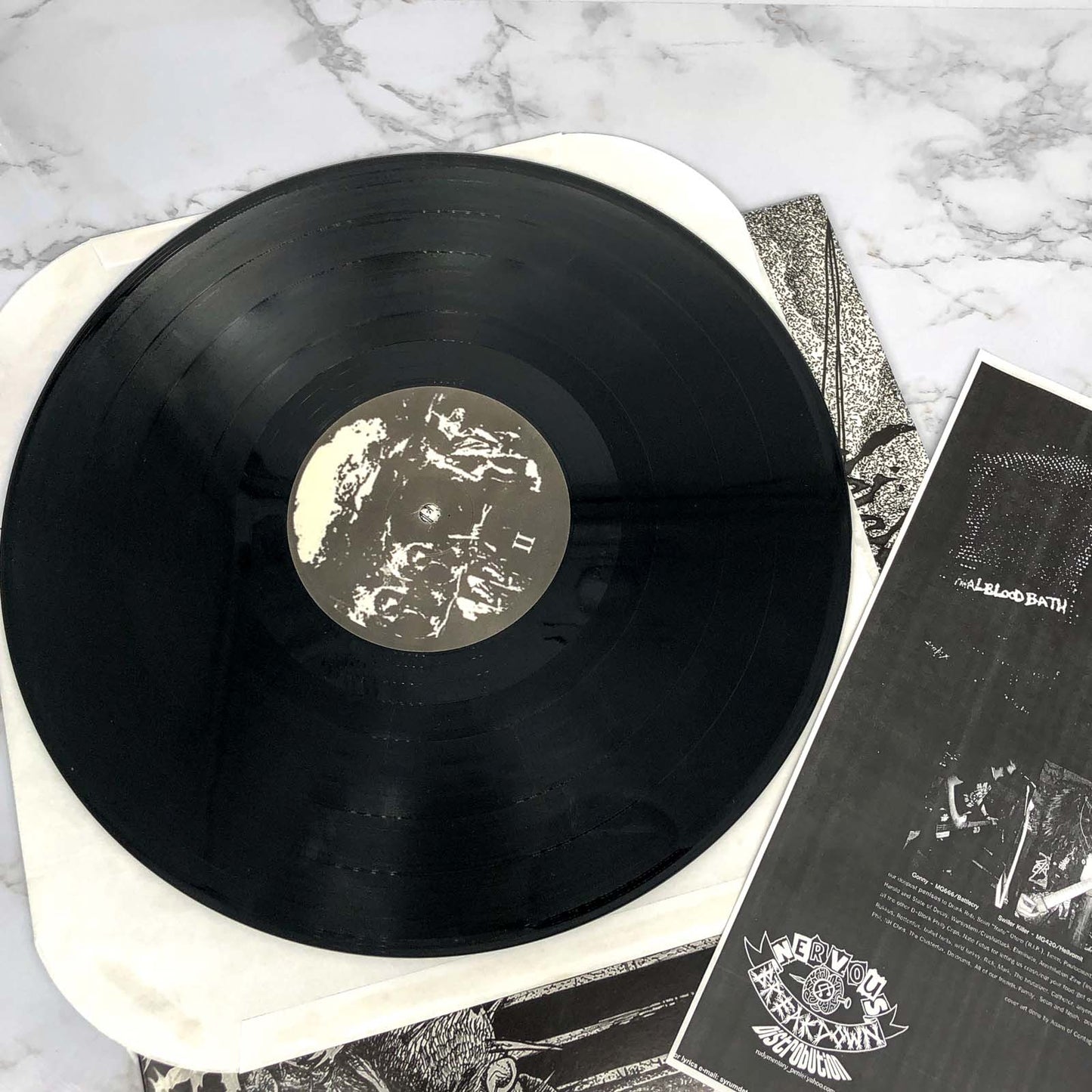 Dödsfälla ‎– Death Future [VINYL LP] 2009 • Bad People Records