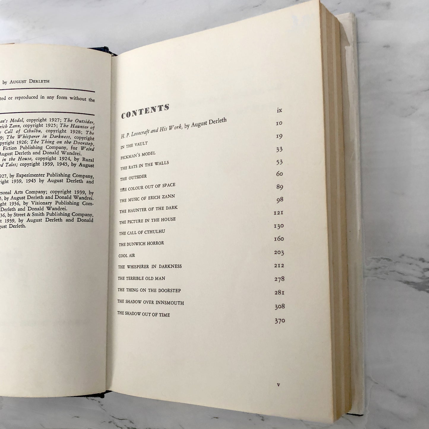 The Dunwich Horror & Others by H.P. Lovecraft [FIRST EDITION / FOURTH PRINTING] Arkham House