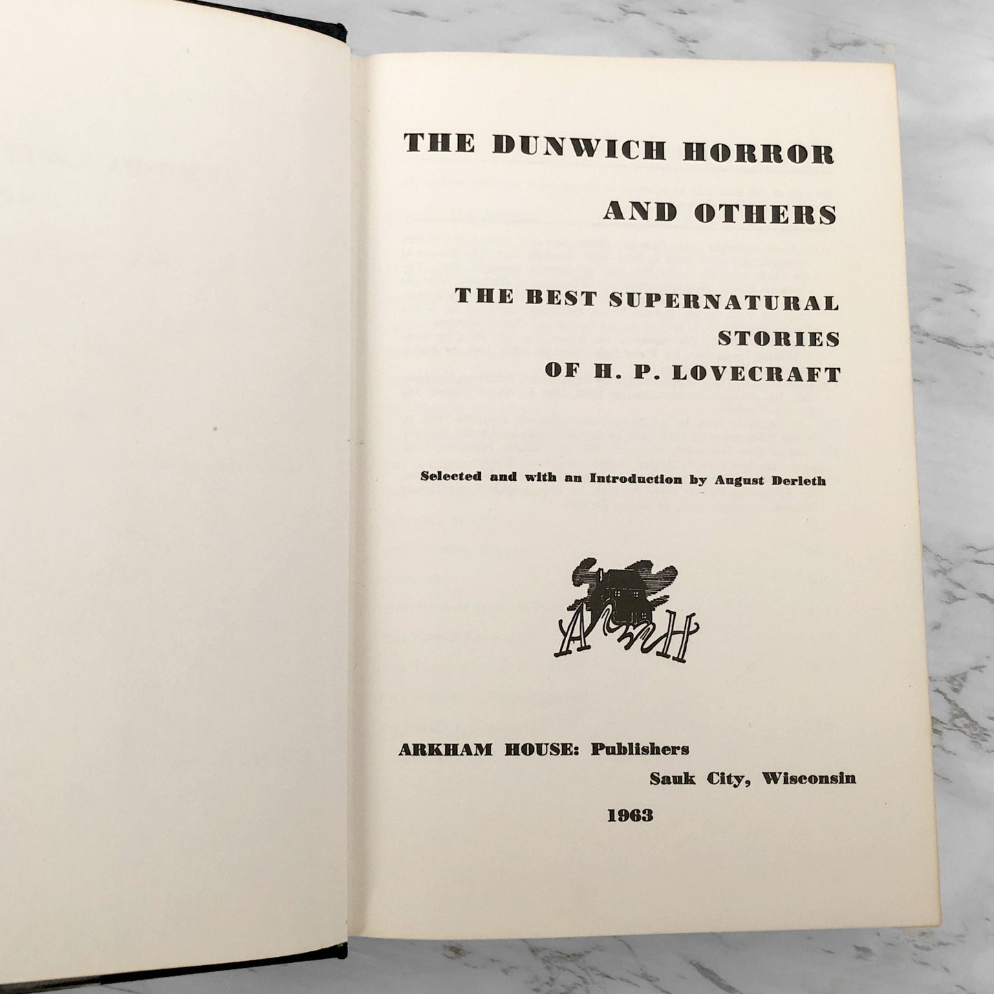 The Dunwich Horror & Others by H.P. Lovecraft [FIRST EDITION / FOURTH PRINTING] Arkham House