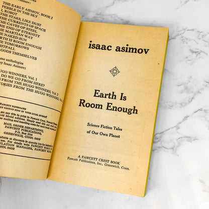 Earth Is Room Enough by Isaac Asimov [1970 PAPERBACK]