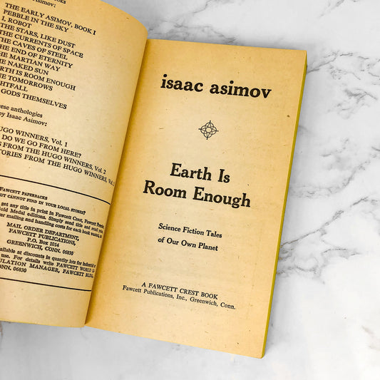 Earth Is Room Enough by Isaac Asimov [1970 PAPERBACK]