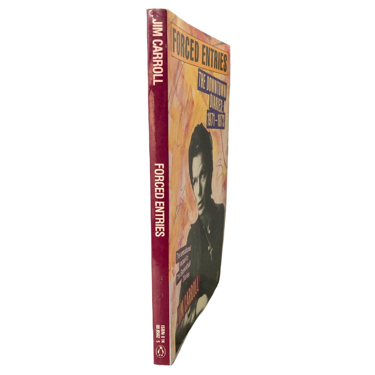 SIGNED! Forced Entries: The Downtown Diaries 1971-1973 by Jim Carroll [FIRST EDITION / 1987]