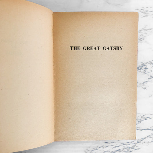 The Great Gatsby by F. Scott Fitzgerald [1951 BANTAM PAPERBACK]