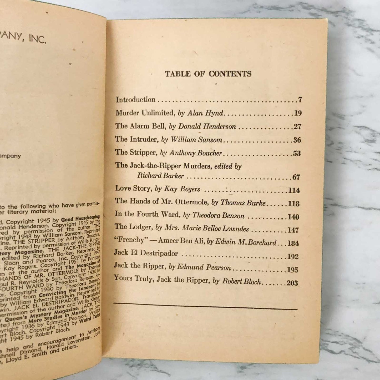 The Harlot Killer by Allan Barnard [1953 DELL PAPERBACK]