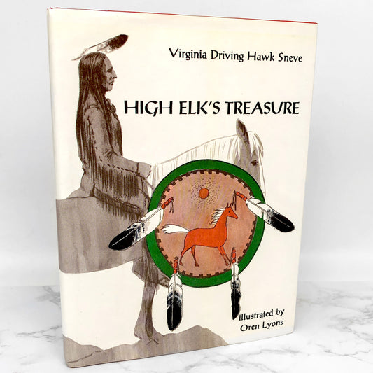 High Elk's Treasure by Virginia Driving Hawk Sneve SIGNED! [FIRST EDITION] 1972