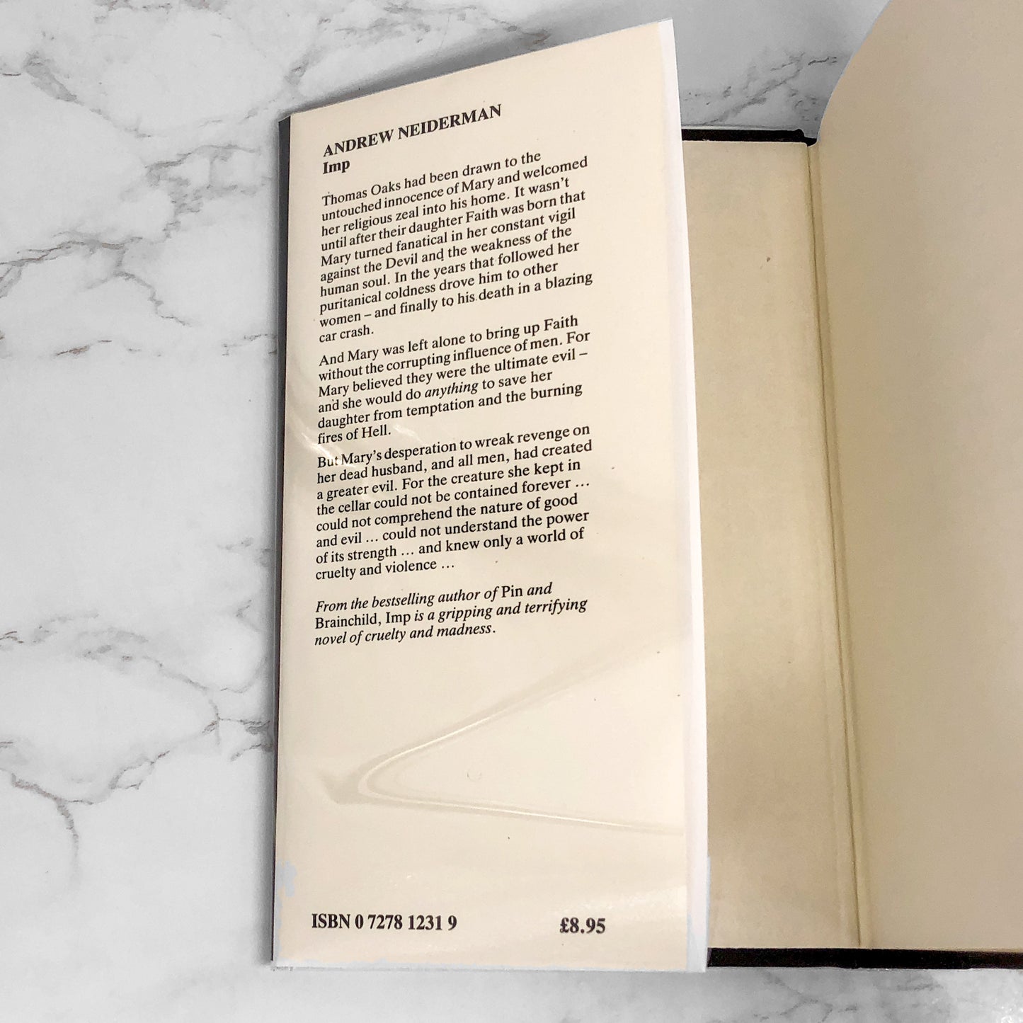 IMP by Andrew Neiderman [U.K. HARDCOVER FIRST EDITION] 1985 • Severn House