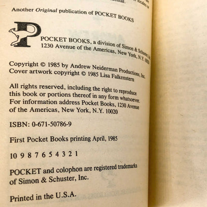 IMP by Andrew Neiderman [FIRST EDITION / FIRST PRINTING] 1985