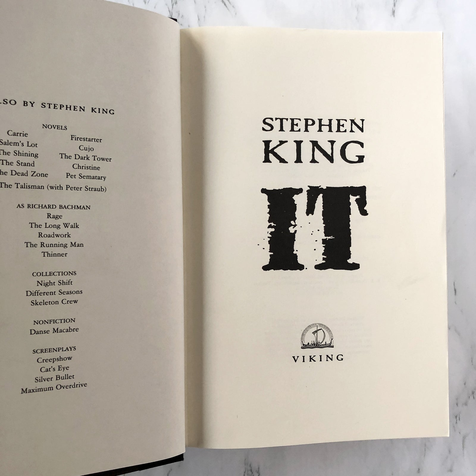 1° Edición. It, Stephen King.