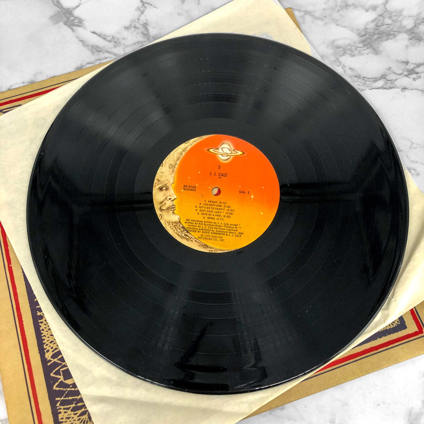 J.J. Cale – 5 [VINYL LP] 1979 • Shelter Records