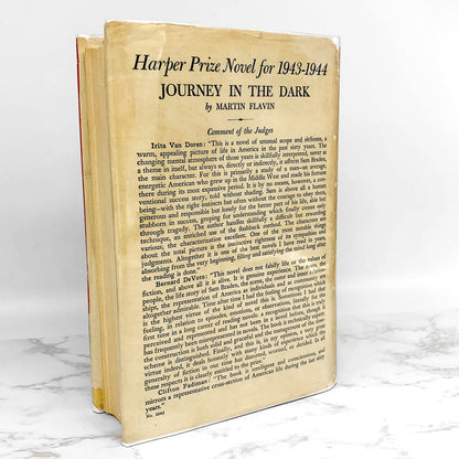 Journey in the Dark by Martin Flavin [1944 HARDCOVER] The People's Book Club