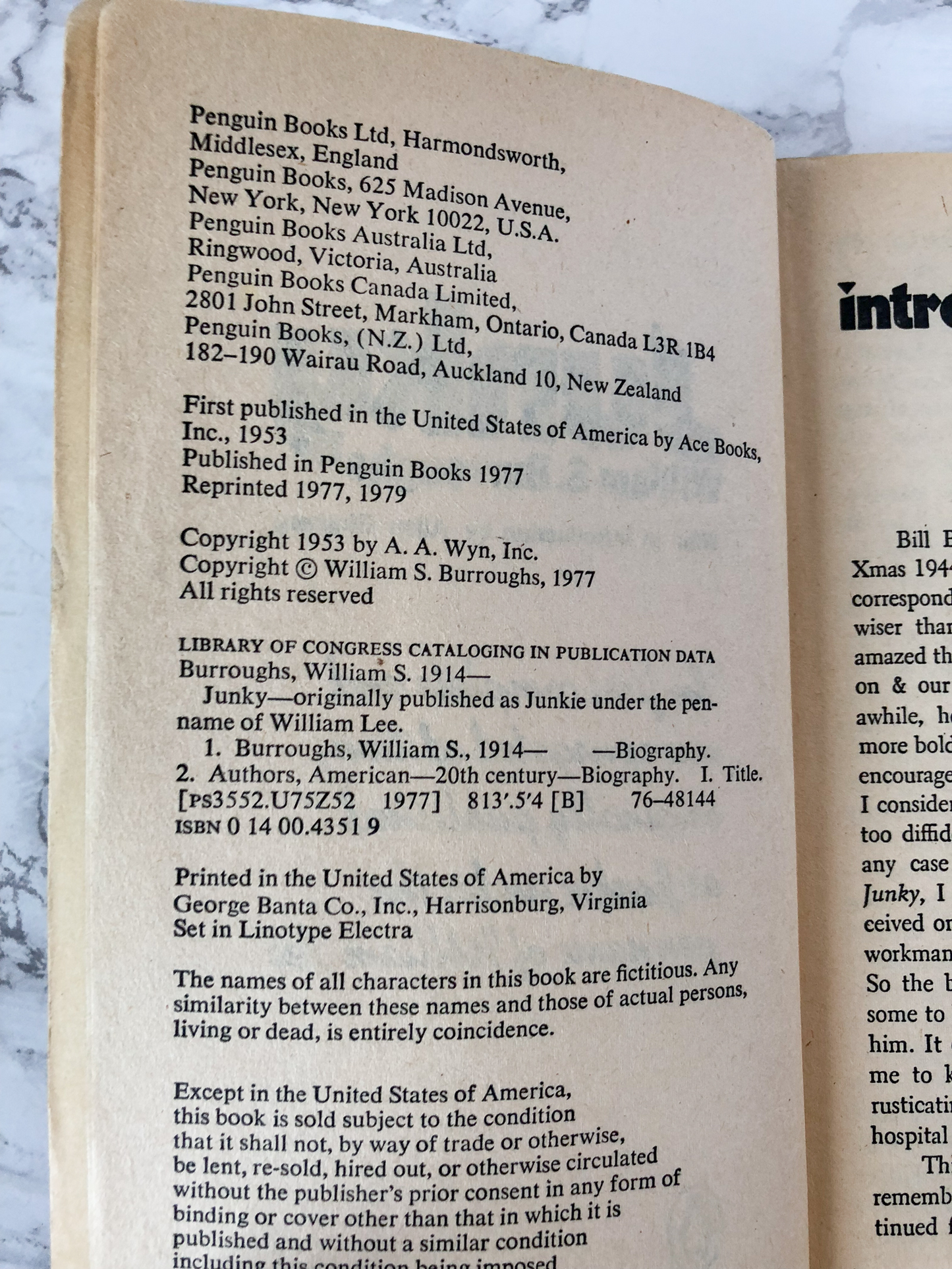 Junky by William S. Burroughs [1979 PENGUIN PAPERBACK] - Bookshop Apocalypse