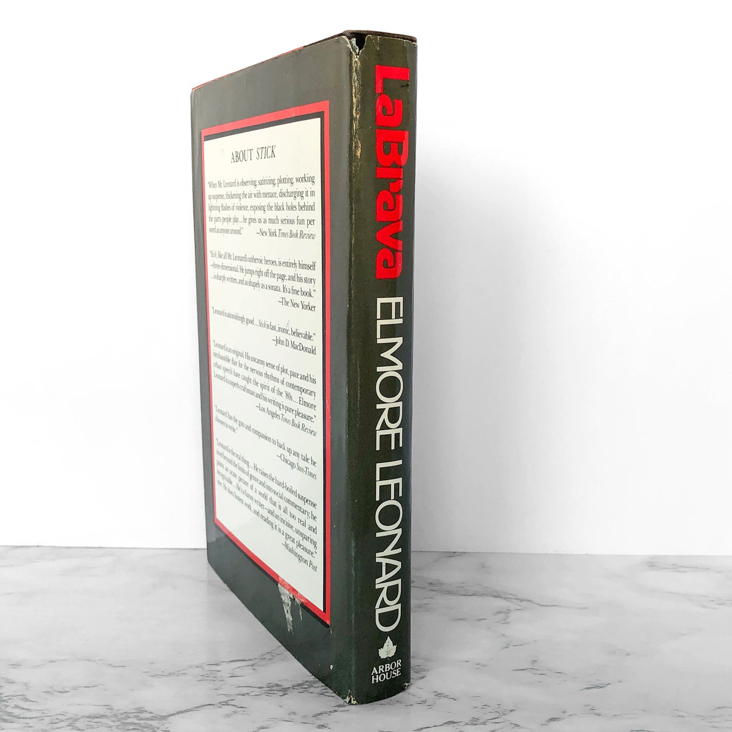 La Brava by Elmore Leonard [1983 HARDCOVER] • Arbor House