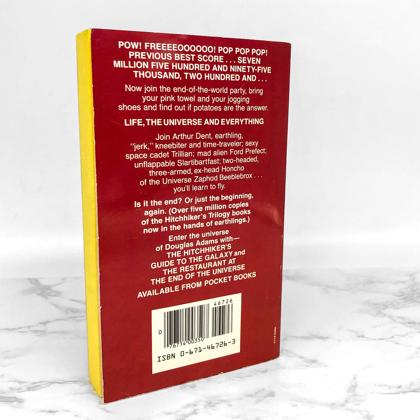 Life, The Universe and Everything by Douglas Adams [FIRST PAPERBACK EDITION] 1983