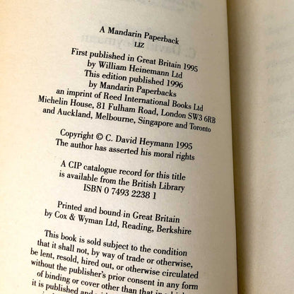 Liz: An Intimate Biography of Elizabeth Taylor by C. David Heymann [U.K. PAPERBACK] 1996