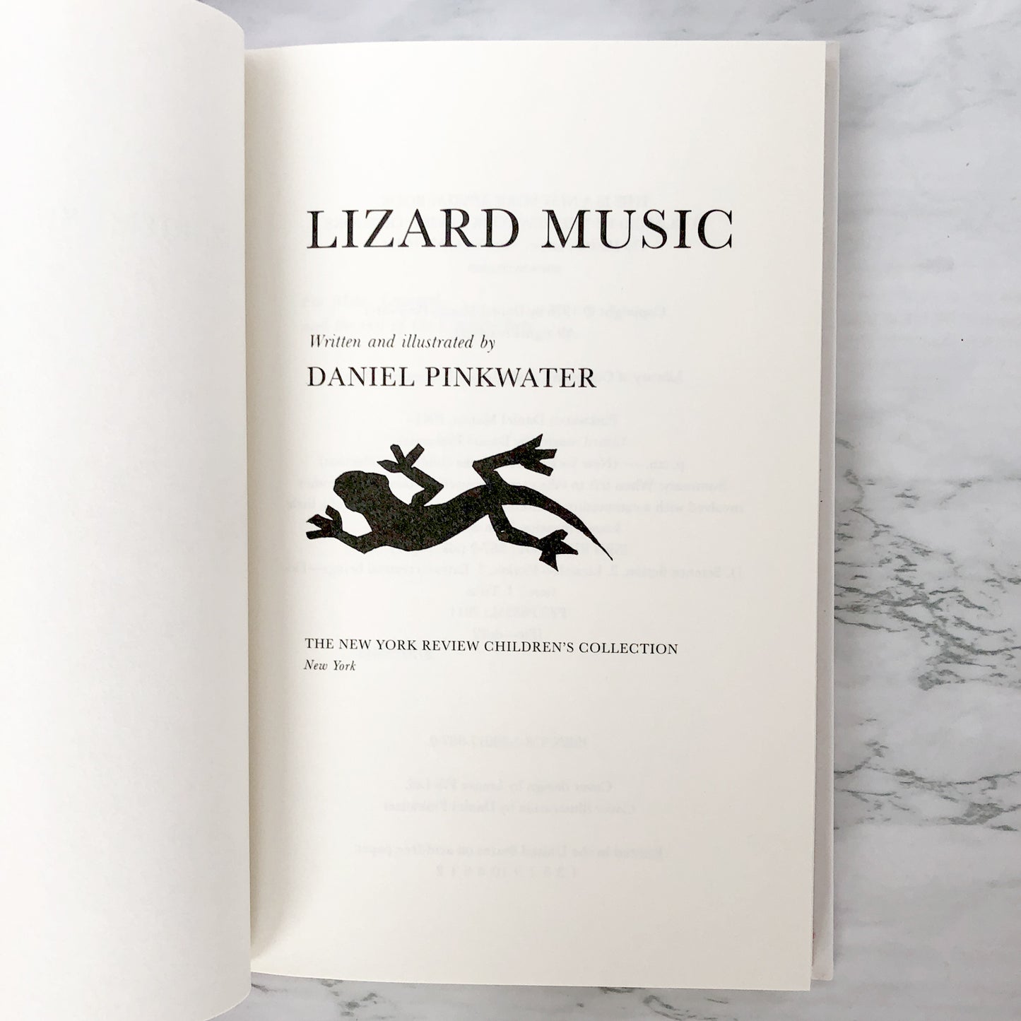 Lizard Music by Daniel Manus Pinkwater [2011 DELUXE HARDCOVER] N.Y. Review of Books