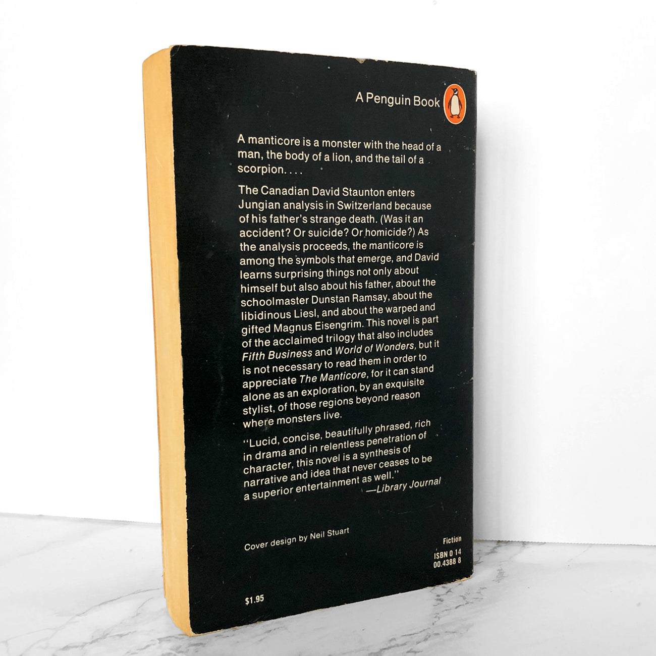 The Manticore by Robertson Davies [1979 PAPERBACK]