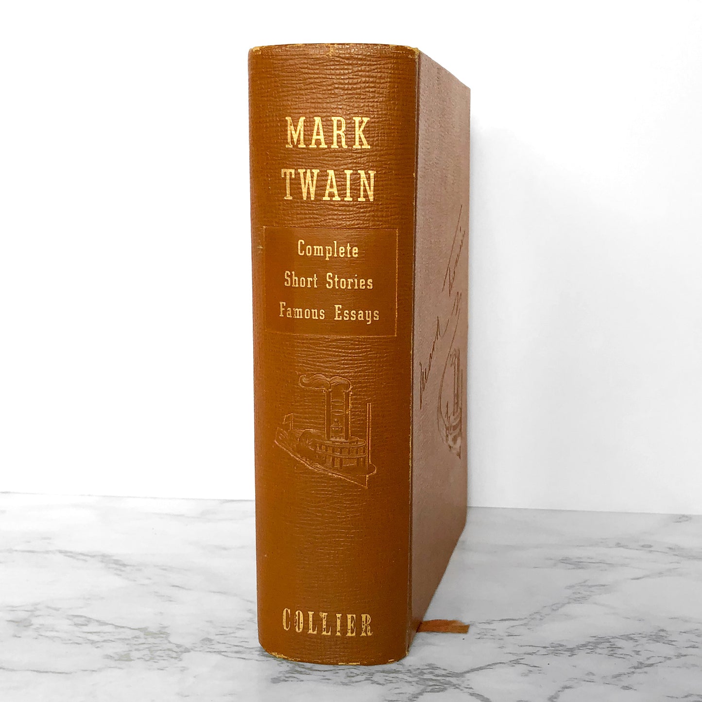 The Complete Short Stories & Famous Essays of Mark Twain [ANTIQUE HARDCOVER] 1928 • P.F. Collier