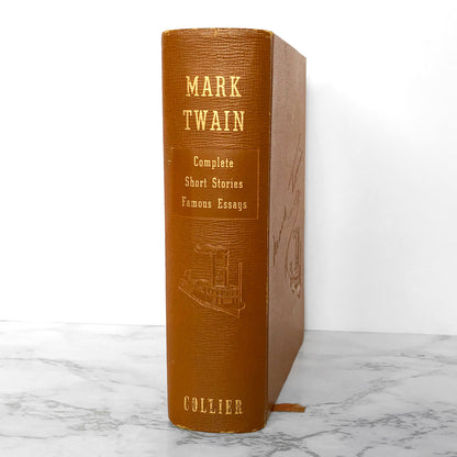 The Complete Short Stories & Famous Essays of Mark Twain [ANTIQUE HARDCOVER] 1928 • P.F. Collier