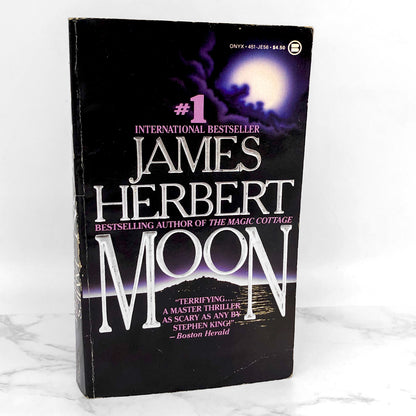 Moon by James Herbert [FIRST PAPERBACK PRINTING] 1987 • Onyx Horror