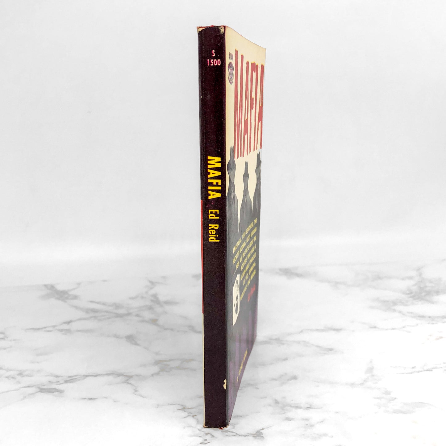 Mafia by Ed Reid [1958 PAPERBACK] • Signet True Crime