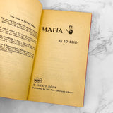 Mafia by Ed Reid [1958 PAPERBACK] • Signet True Crime