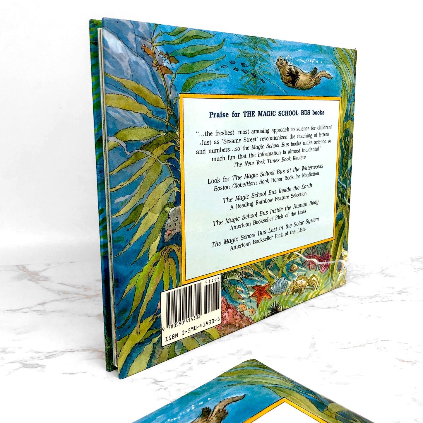 The Magic School Bus On the Ocean Floor by Joanna Cole [FIRST EDITION • FIRST PRINTING] 1992