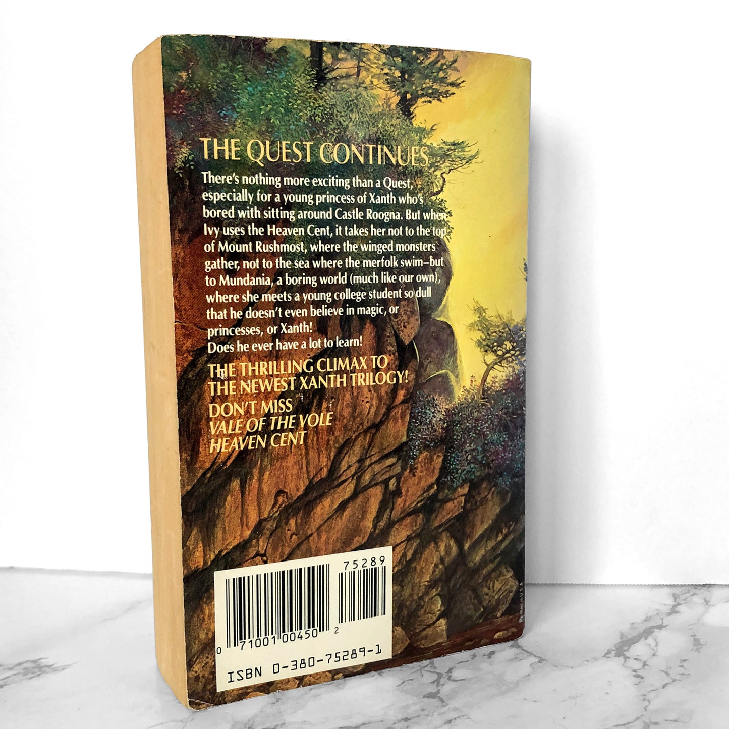 Man From Mundania by Piers Anthony [FIRST PAPERBACK PRINTING] 1989 • Xanth #12