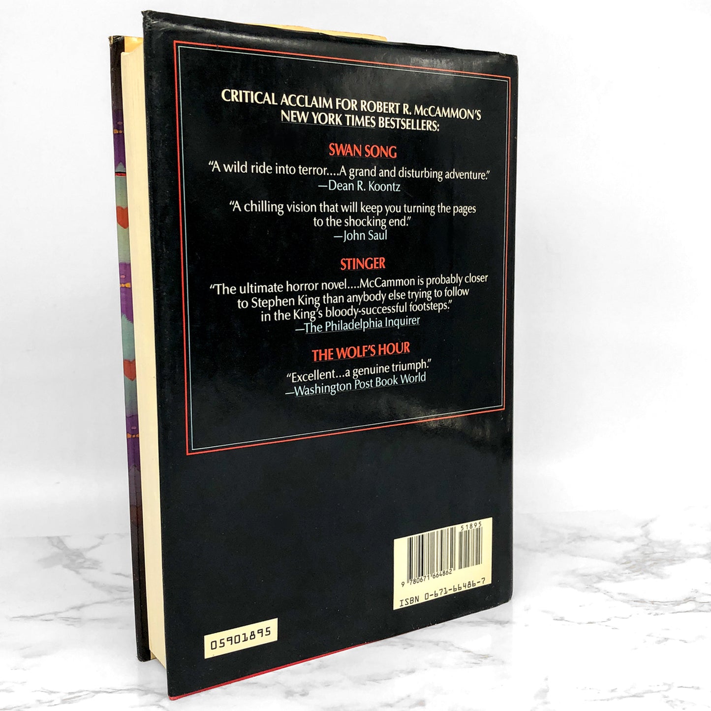 MINE by Robert R. McCammon [FIRST EDITION / FIRST PRINTING] 1990