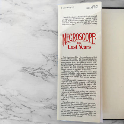 Necroscope: The Lost Years by Brian Lumley [FIRST EDITION / FIRST PRINTING]