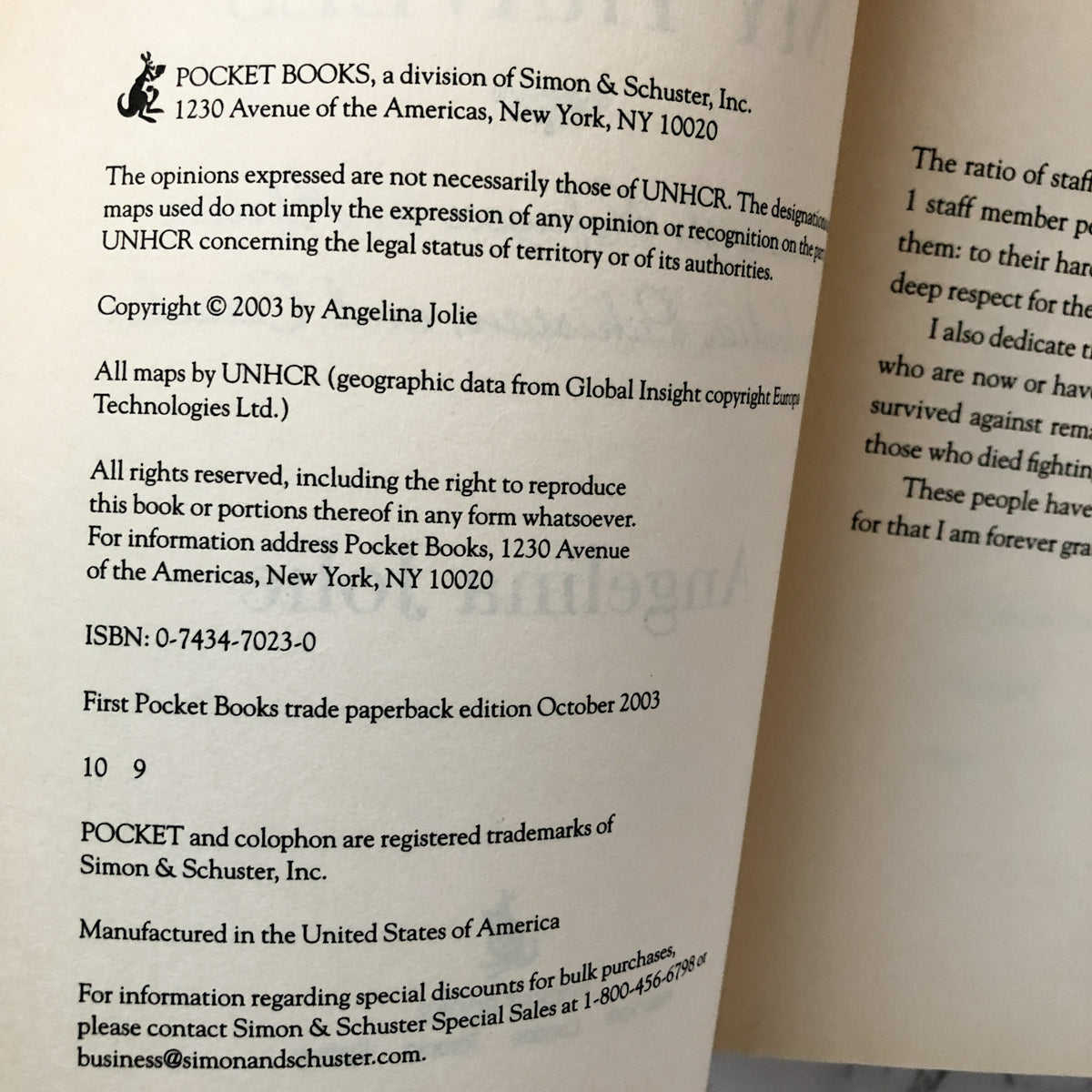 Notes on My Travels: Visits with Refugees in Africa, Cambodia, Pakistan & Ecuador by Angelina Jolie [TRADE PAPERBACK] - Bookshop Apocalypse