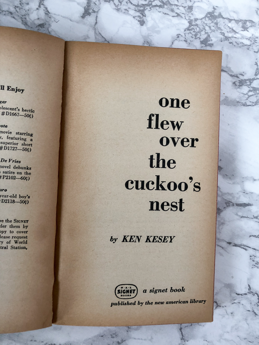 One Flew Over the Cuckoos Nest by Ken Kesey [FIRST PAPERBACK PRINTING] - Bookshop Apocalypse