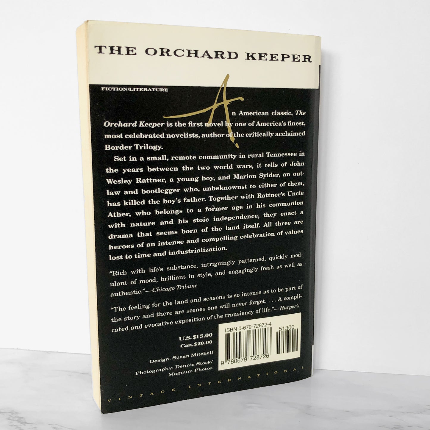 The Orchard Keeper by Cormac Mccarthy [TRADE PAPERBACK] 1993
