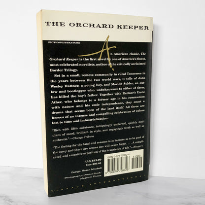 The Orchard Keeper by Cormac Mccarthy [TRADE PAPERBACK] 1993