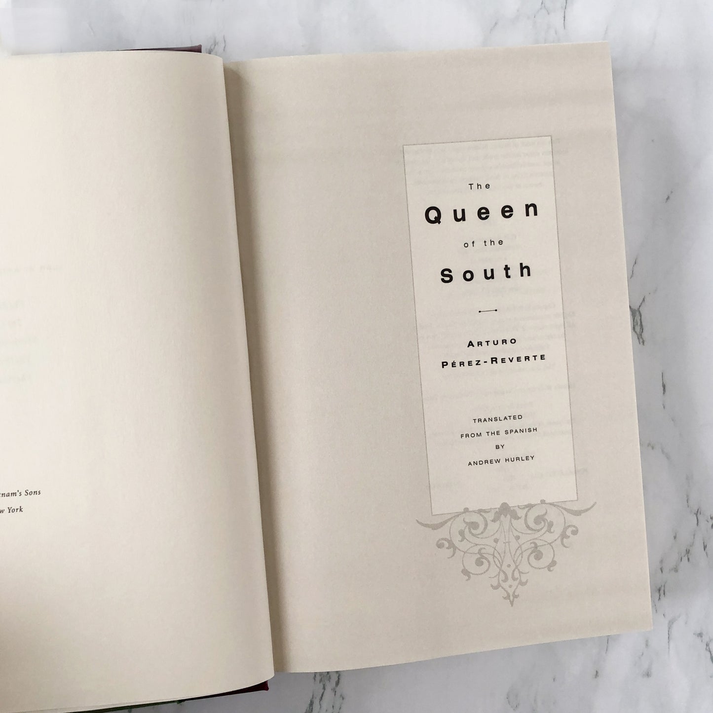 The Queen of the South by Arturo Pérez-Reverte [U.S. FIRST EDITION • FIRST PRINTING] 2004