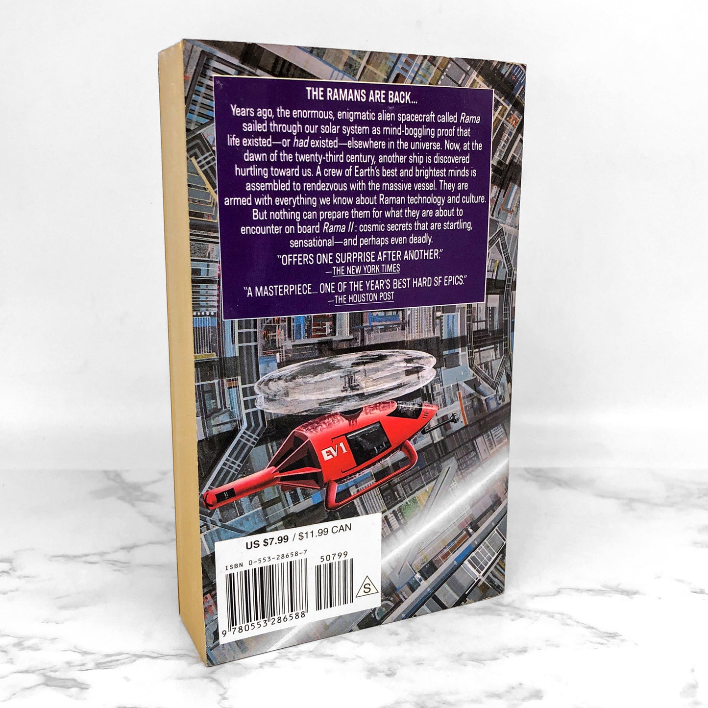 RAMA II by Arthur C. Clarke & Gentry Lee [FIRST PAPERBACK EDITION] 1990