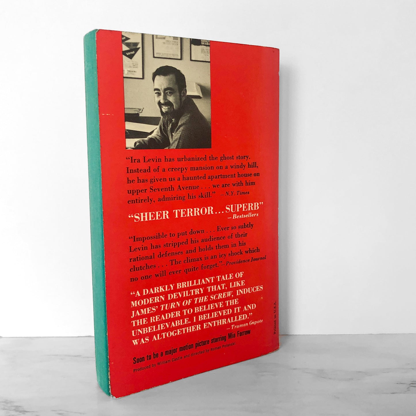 Rosemary's Baby by Ira Levin [FIRST PAPERBACK EDITION / 1968]