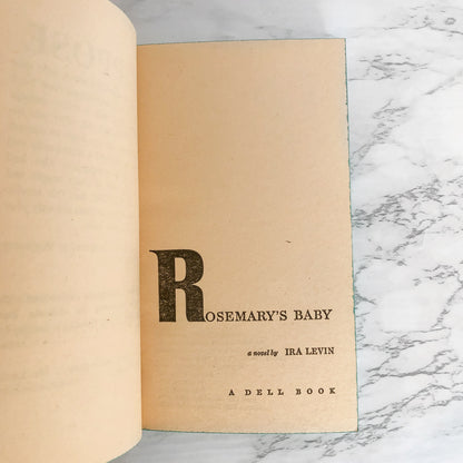 Rosemary's Baby by Ira Levin [FIRST PAPERBACK EDITION / 1968]