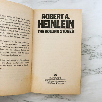 The Rolling Stones by Robert A. Heinlein [FIRST PAPERBACK PRINTING] 1952 • ACE *See Condition