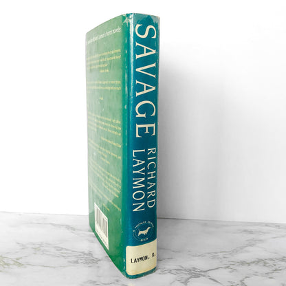 Savage by Richard Laymon [U.S. FIRST EDITION / FIRST PRINTING] 1994