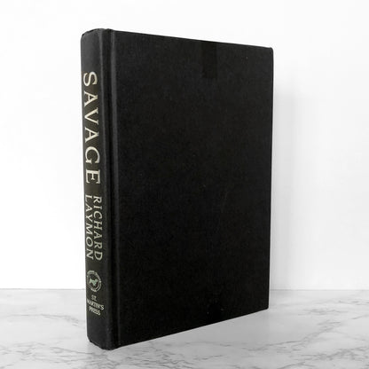 Savage by Richard Laymon [U.S. FIRST EDITION / FIRST PRINTING] 1994
