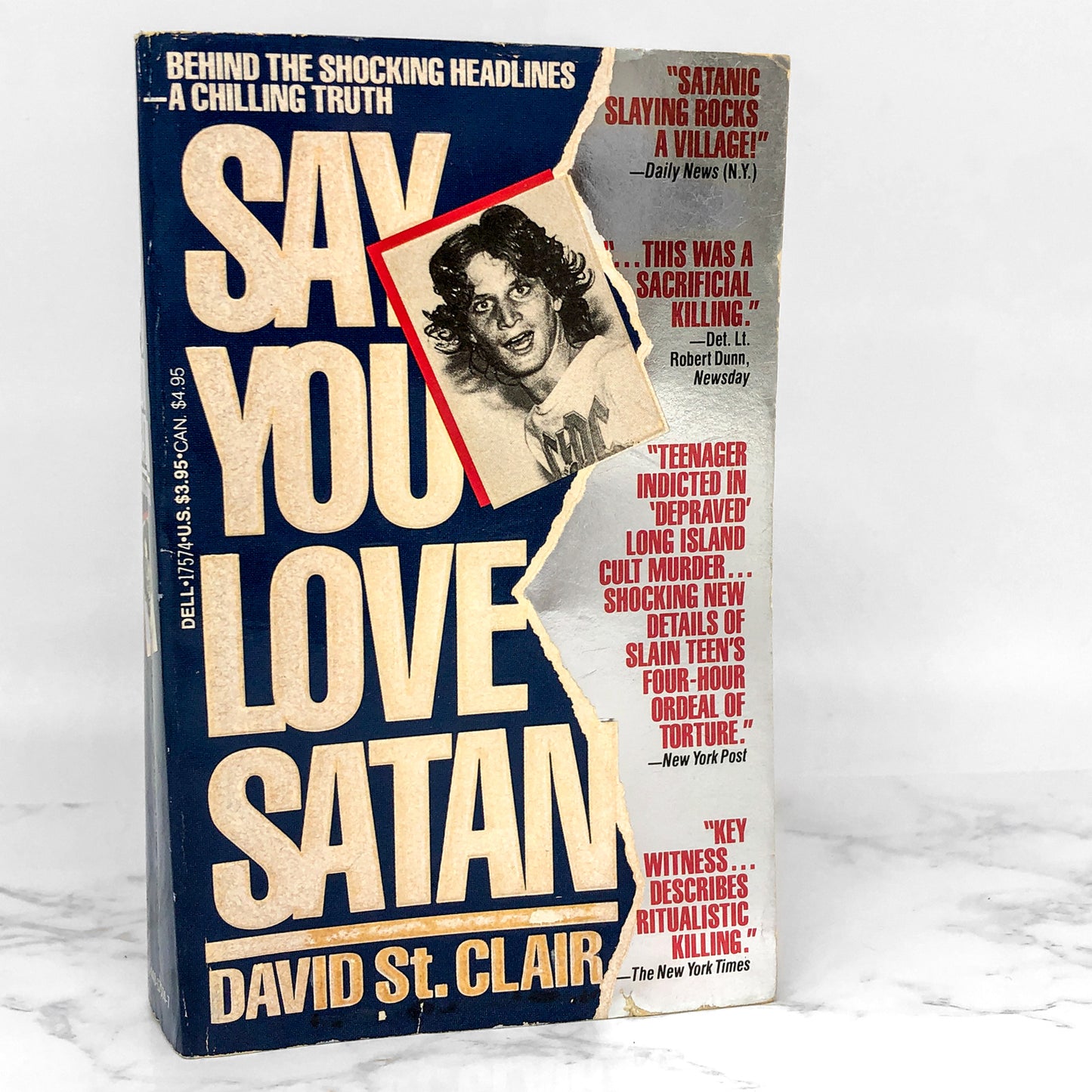 Say You Love Satan by David St. Clair [FIRST EDITION / 1987]