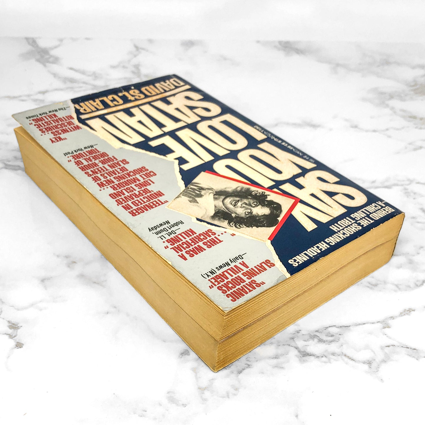 Say You Love Satan by David St. Clair [FIRST EDITION / 1987]