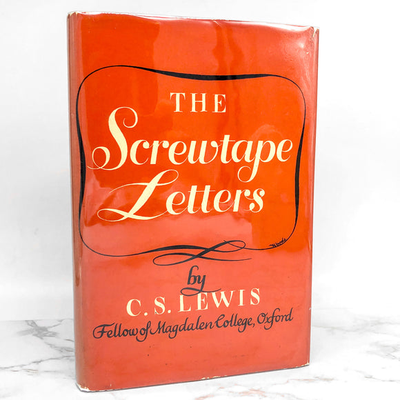 The Screwtape Letters by C.S. Lewis [U.S. FIRST EDITION] 1963 • 13th Printing • Macmillan