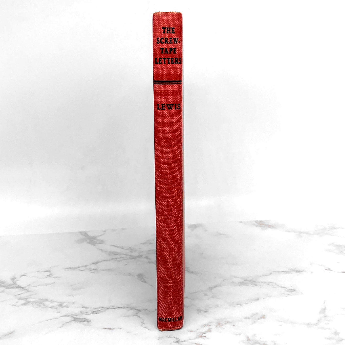 The Screwtape Letters by C.S. Lewis [U.S. FIRST EDITION] 1963 • 13th Printing • Macmillan