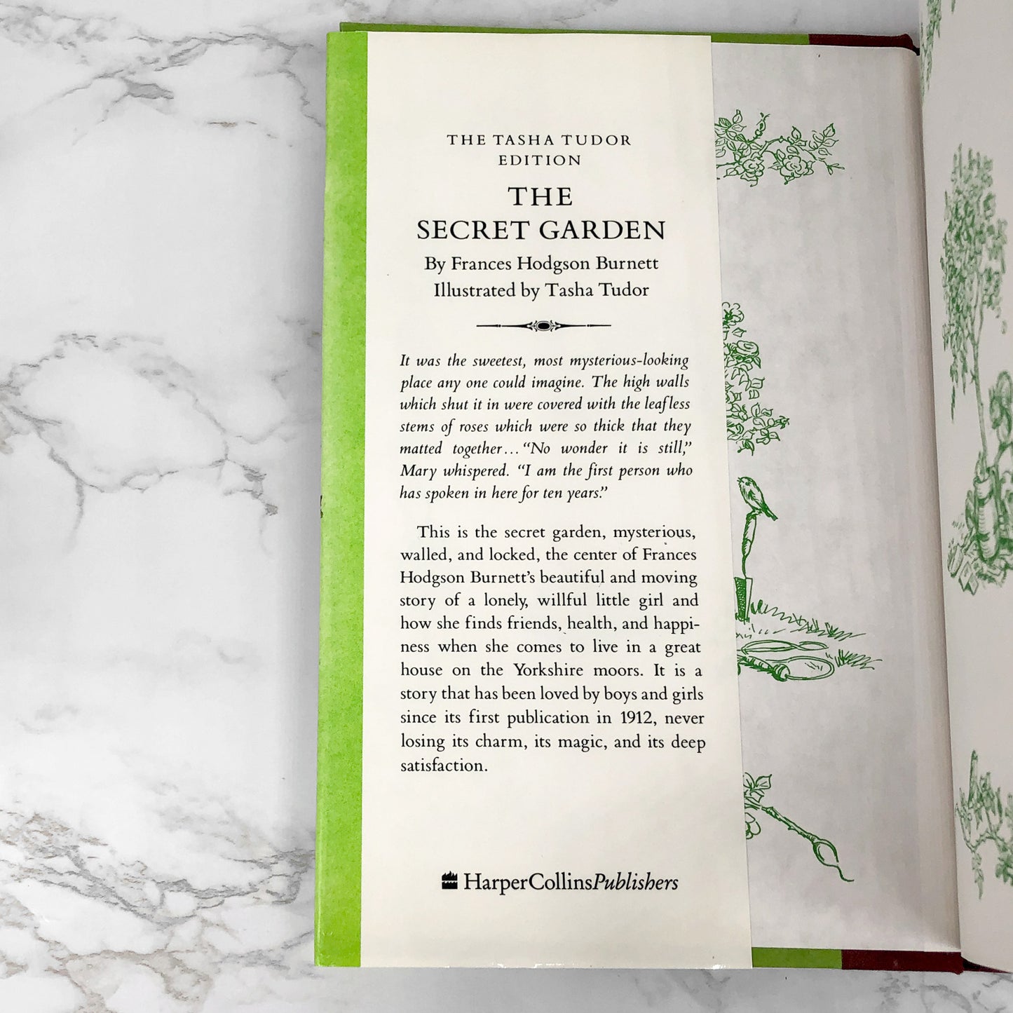 The Secret Garden by Frances Hodgson Burnett [DELUXE EDITION HARDCOVER] 1985