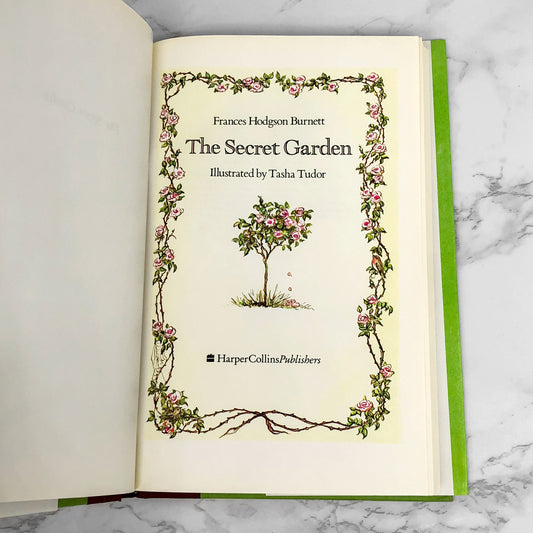 The Secret Garden by Frances Hodgson Burnett [DELUXE EDITION HARDCOVER] 1985
